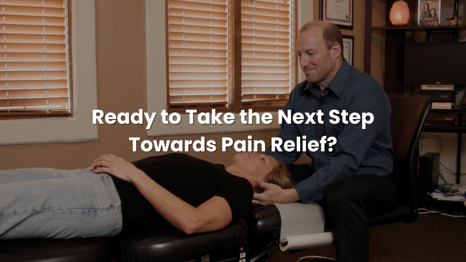 Dr. Kaufman providing patient care at ChiroPath clinic in Scottsdale, AZ